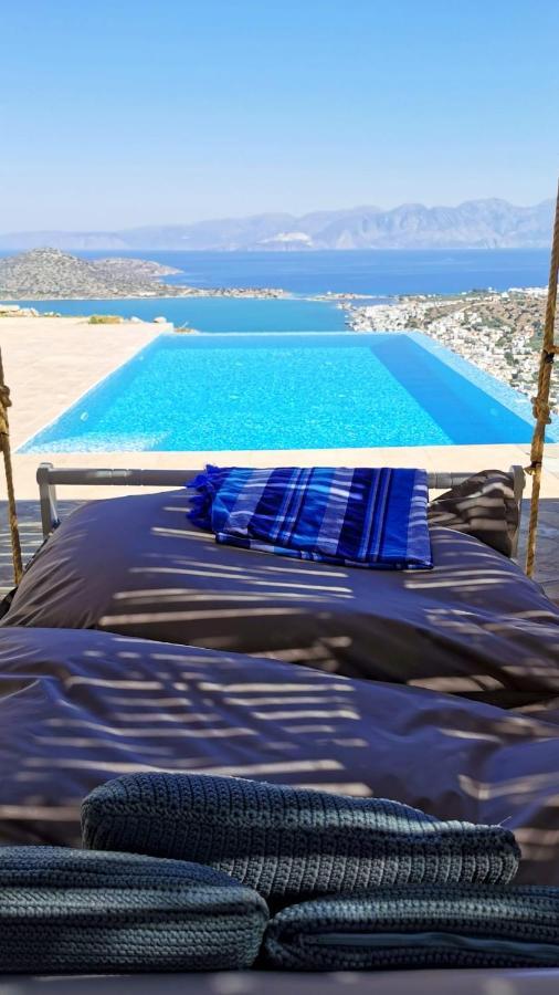 Villa Estée, luxury villa with private infinity pool&jacuzzi Elounda Extérieur photo