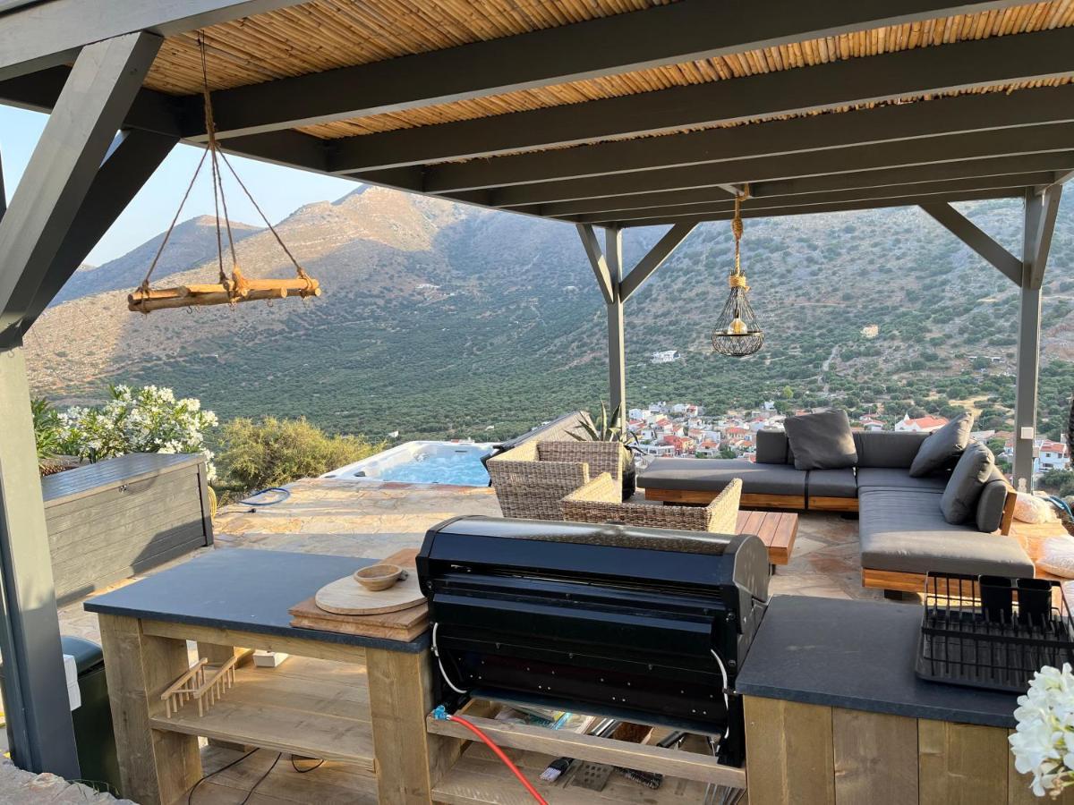 Villa Estée, luxury villa with private infinity pool&jacuzzi Elounda Extérieur photo