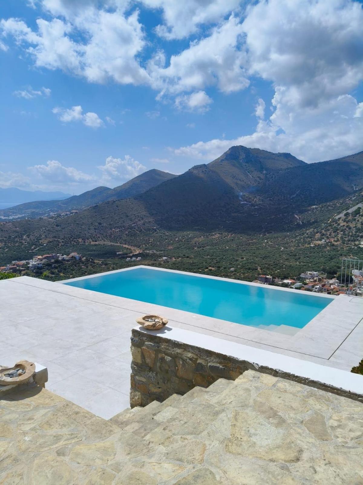 Villa Estée, luxury villa with private infinity pool&jacuzzi Elounda Extérieur photo