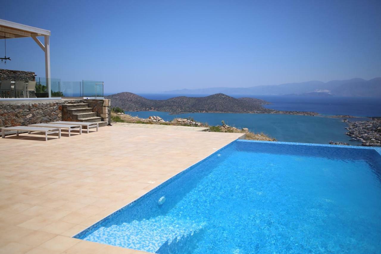Villa Estée, luxury villa with private infinity pool&jacuzzi Elounda Extérieur photo
