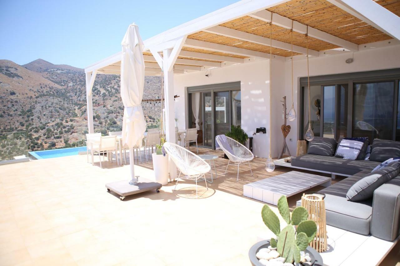 Villa Estée, luxury villa with private infinity pool&jacuzzi Elounda Extérieur photo